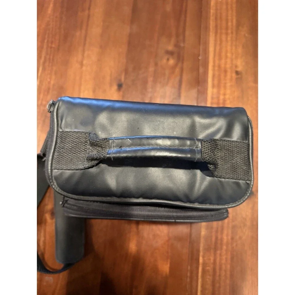 Vtg Mohawk M-2200 Large Camera Bag Blk Padded Vinyl Case Retro 90s Aesthetic EUC